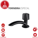 Ver imagem 2 de Torneira para Lavatório Modelo de Mesa Especial Pp 1/2'' Cor Preto Durín