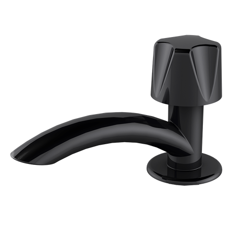 Torneira para Lavatório Modelo de Mesa Especial Pp 1/2'' Cor Preto Durín
