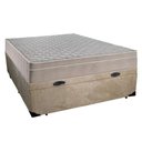 Ver imagem 6 de Cama Box Baú Casal Suede + Colchão Sereneprime Molas Ensacadas 138x188x69 Bege