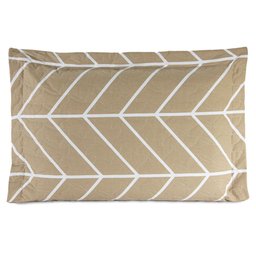 Colcha King 3 Peças Cobre Leito Dupla Face 100% Algodão Percal 200 Fios Tous Les Jours: Rua da Praia - 4