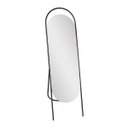 Ver imagem 1 de Espelho Decorativo de Chão Portal Fit s/ Suporte 1P Preto 150x43cm Oblongo