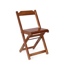 Conjunto Dobrável 70 X 70 com 2 Cadeiras - Imbuia - Móveis Britz - 9