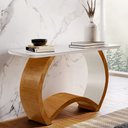 Ver imagem 1 de Aparador Bali com Tampo em Vidro 150x40cm Moderna