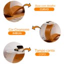 Ver imagem 4 de Aparador Bali com Tampo em Vidro 150x40cm Moderna