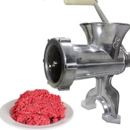 Moedor Maquina de Moer Carne Moida Manual + Funil Linguiça - 1