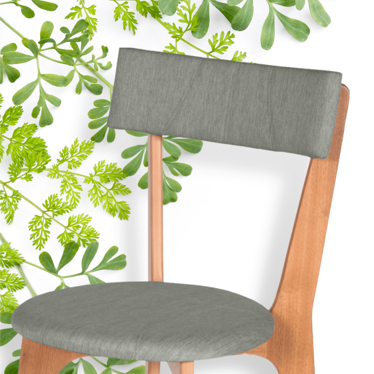 Cadeira em Madeira Ecológica Divino Estofada Verde - 7