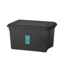 Ver imagem 1 de Caixa Plastica Organizadora 12,5 Litros - Plasvale Eco Preto