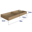 Ver imagem 3 de Conjunto 2 Gavetões Individuais para Beliche Aveiro Oak