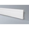 Rodape de poliestireno mod FB11 18x110mm barra com 2,44 metros - 1