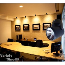 Spot 7W Kit 2Pç Sobrepor Cob LED Direcional Classe A Luxo - Preto - Branco Quente (3000K) - 8