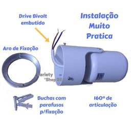 Spot 7W Kit 2Pç Sobrepor Cob LED Direcional Classe A Luxo - Preto - Branco Quente (3000K) - 7