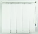 Ver imagem 3 de Persiana Vertical Tecido Kit 02 1,20 X 2,00 (2,40x2,00) - Cores:branca