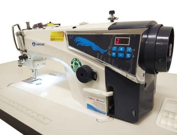 Máquina de Costura Reta Sansei Direct Drive com Corte de Linha -220v - 2