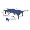 Ver imagem 1 de Mesa de Ping Pong C/ Rodas e Paredão Mdf 25mm 1008 Klopf