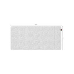 Mouse Pad Gamer Pcyes Maze Extended White Ghost - 900 X 420 - Pmm90x42wg - 5