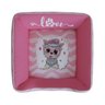 Cama Pet Para Cachorro Rosa Love Aveludado Super Resistente e Macia - 2