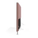 Ver imagem 4 de Cabeceira Nashira 160 para Cama Queen N-031 Veludo Rosê Claro Aradecor