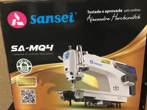 Máquina de Costura Reta Eletrônica Sansei SA-MQ4 - 2
