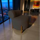 Ver imagem 7 de Poltrona Decorativa Mônaco Bouclé Marrom