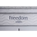 Ver imagem 2 de Cama Box Casal + Colchão Ortobom De Molas Freedom 66x138x188:Couro Branco