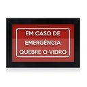 Ver imagem 1 de Cofre de Parede Quebre o Vidro