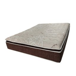 Colchão Casal King Size Amsterdã Molas Ensacadas com Espuma D33 1,93x2,03x0,34 Marrom - 3