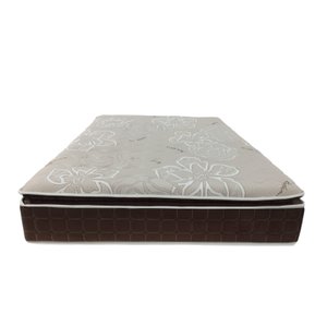 Colchão Casal King Size Amsterdã Molas Ensacadas com Espuma D33 1,93x2,03x0,34 Marrom