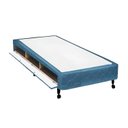 Ver imagem 1 de Cama Box Closet Solteiro Poli Tecido Blue (88x188x27) - Castor