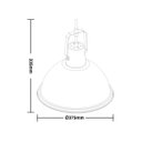 Ver imagem 2 de Lustre Pendente Taschibra Factory M Branco E27 Bivolt