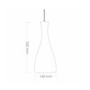 Ver imagem 3 de Lustre Pendente Taschibra TD 1003 Marrom Fosco E27 Bivolt