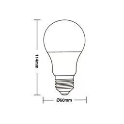 Lâmpada Led Taschibra TKL RGB Colorida 9W Bivolt E27 com Controle - 3