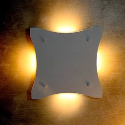 Arandela Taschibra Arena Branca com LED Bivolt - 2