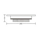 Ver imagem 3 de Painel de Led Taschibra Quadrado de Embutir 24W Dual Color Bivolt