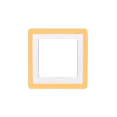 Painel de Led Taschibra Quadrado de Embutir 16W Dual Color Bivolt