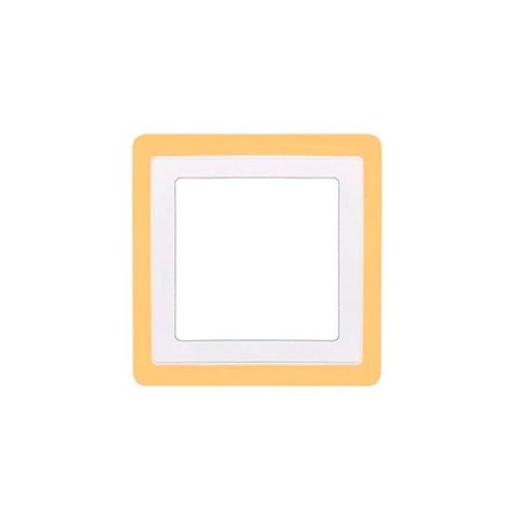 Painel de Led Taschibra Quadrado de Embutir 9W Dual Color Bivolt