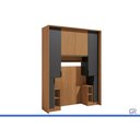 Ver imagem 2 de Quarto Modulado Solteiro Liga 5PÇS 6PTS QM31 Graf Kappesberg