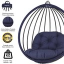 Ver imagem 7 de Balanço Suspenso Folha Corda Náutica e Alumínio Trama Original para Área, Jardim, Piscina