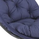 Ver imagem 3 de Balanço Suspenso Folha Corda Náutica e Alumínio Trama Original para Área, Jardim, Piscina