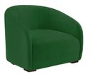 Ver imagem 1 de Kit 2 Poltronas Decorativa Julia Suede Verde - Lm Decor