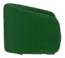 Ver imagem 3 de Kit 2 Poltronas Decorativa Julia Suede Verde - Lm Decor