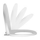 Ver imagem 3 de Assento Tampa para Vaso Sanitário Oval Bellart Soft Close Branco Durín