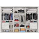 Ver imagem 4 de Guarda-Roupa Casal com Espelho 3 Portas de Correr Toronto