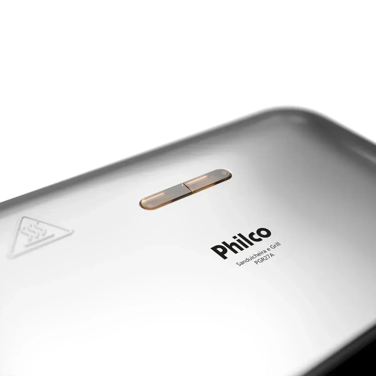 Ver imagem 3 de Sanduicheira e Grill Philco Inox 2 em 1 Pgr27a 750w 220v