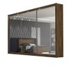 Guarda-Roupa Casal com Espelho 3 Portas Toronto - 3