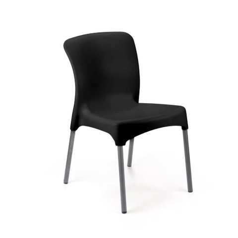 Cadeira Injeplastec Sec Line Pés de Alumínio