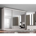 Ver imagem 4 de Guarda-Roupa Casal com Espelho 3 Portas Napoli