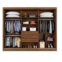 Ver imagem 4 de Guarda-Roupa Casal com Espelho 3 Portas Napoli