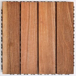 Kit Deck em Placa de Madeira Modular Base Plástica 30x30cm com 25 Placas Madersilva - 5