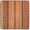 Kit Deck em Placa de Madeira Modular Base Plástica 30x30cm com 25 Placas Madersilva - 5