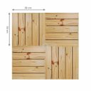 Ver imagem 5 de Kit Deck em Placa de Madeira Modular 50cmx50cm com 12 Placas Madersilva 